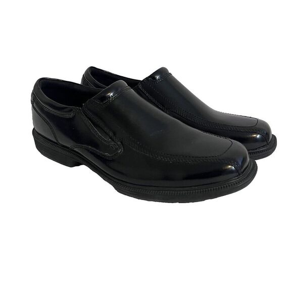 Nunn Bush Bleeker Street Bike Toe Slip On Comfortable Shoes Black Size 13M 84357 main image 4